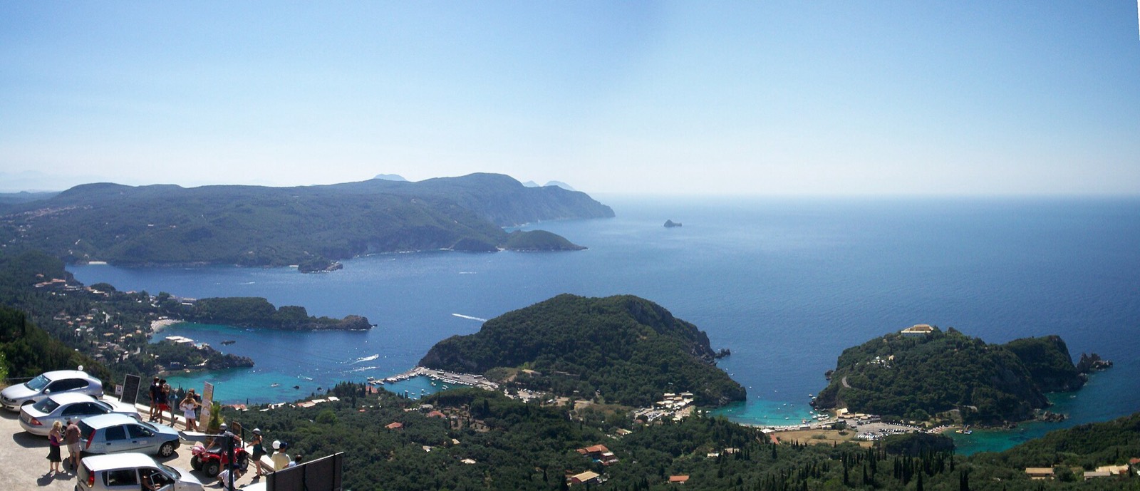 Paleokastritsa bays