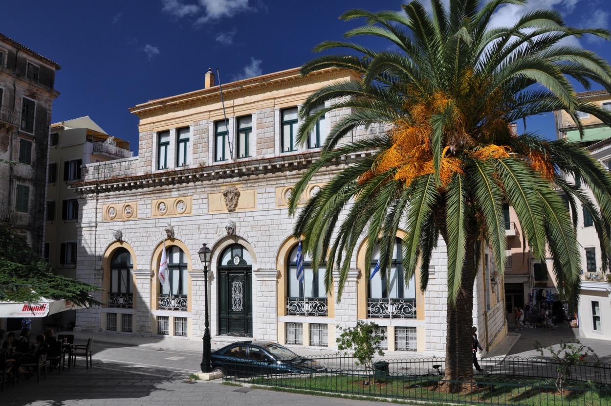 Corfu Town Hall, the former Theatre of San Giacomo